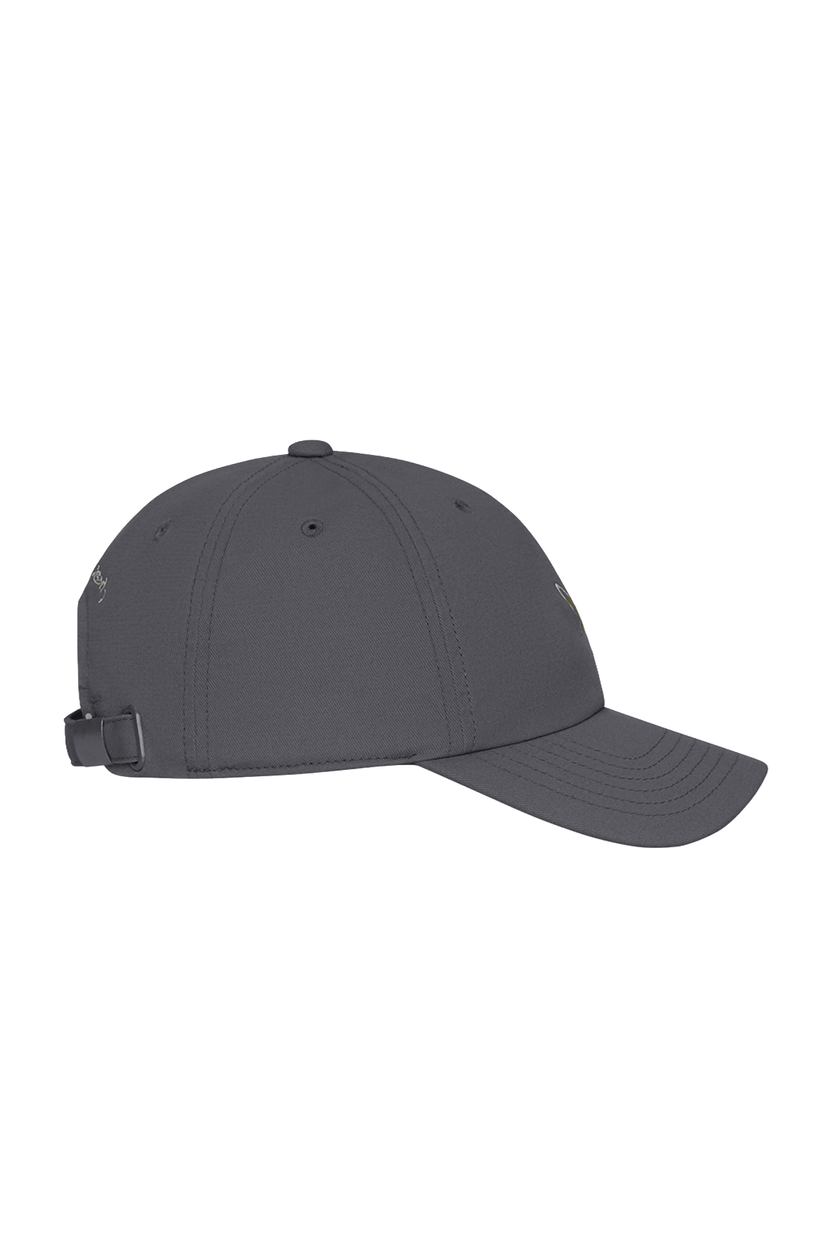 GRAY ANGEL EMBROIDERY COTTON WII CAP