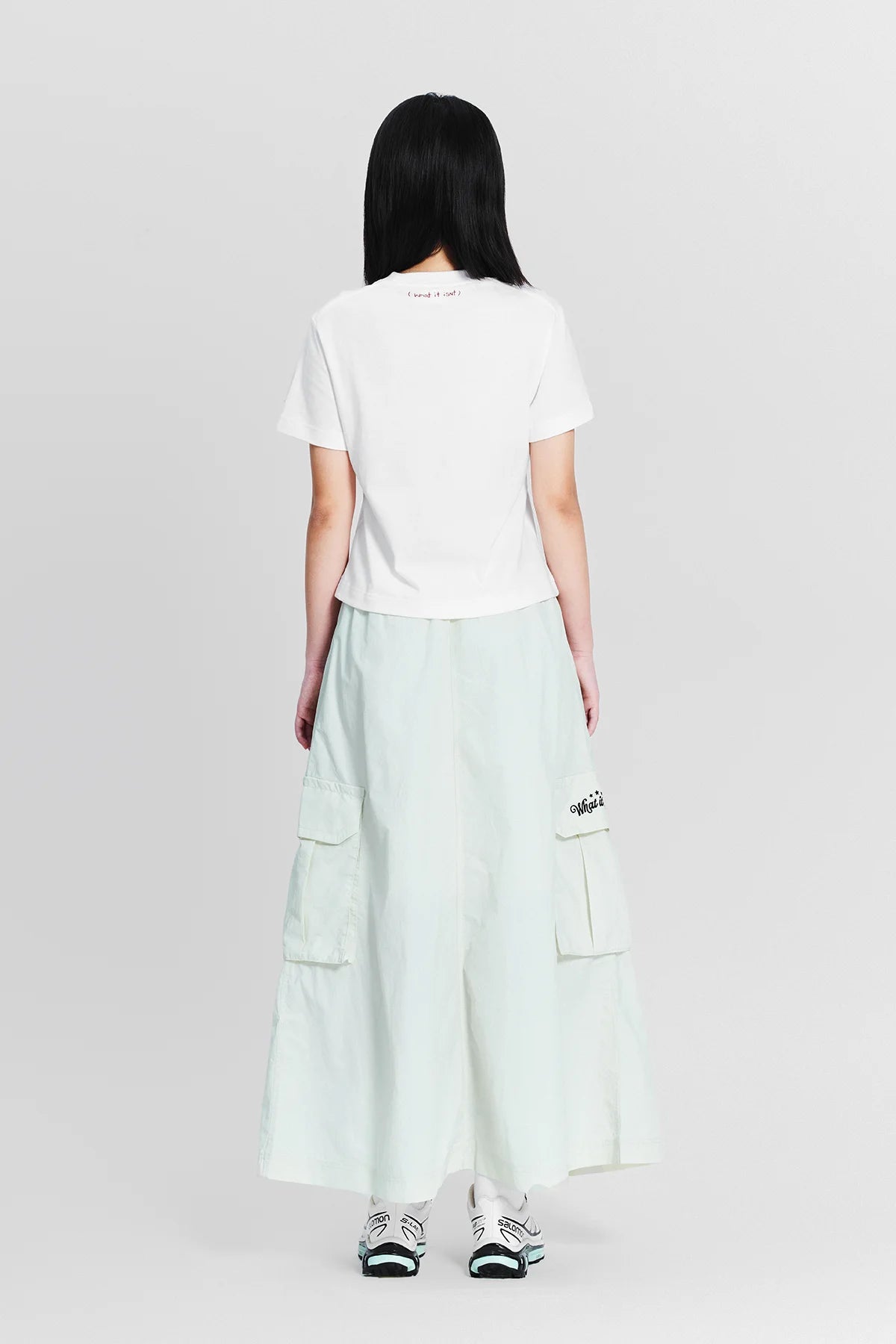 OFF WHITE WII DAISY COTTON BABY TEE