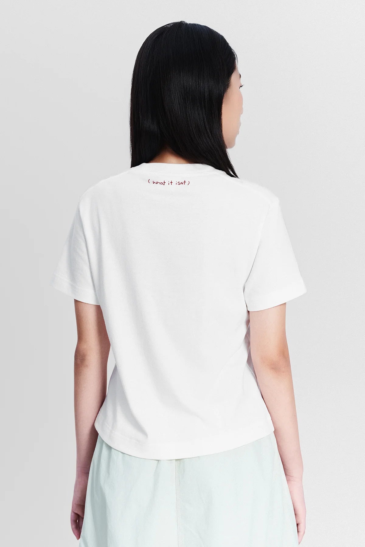 OFF WHITE WII DAISY COTTON BABY TEE