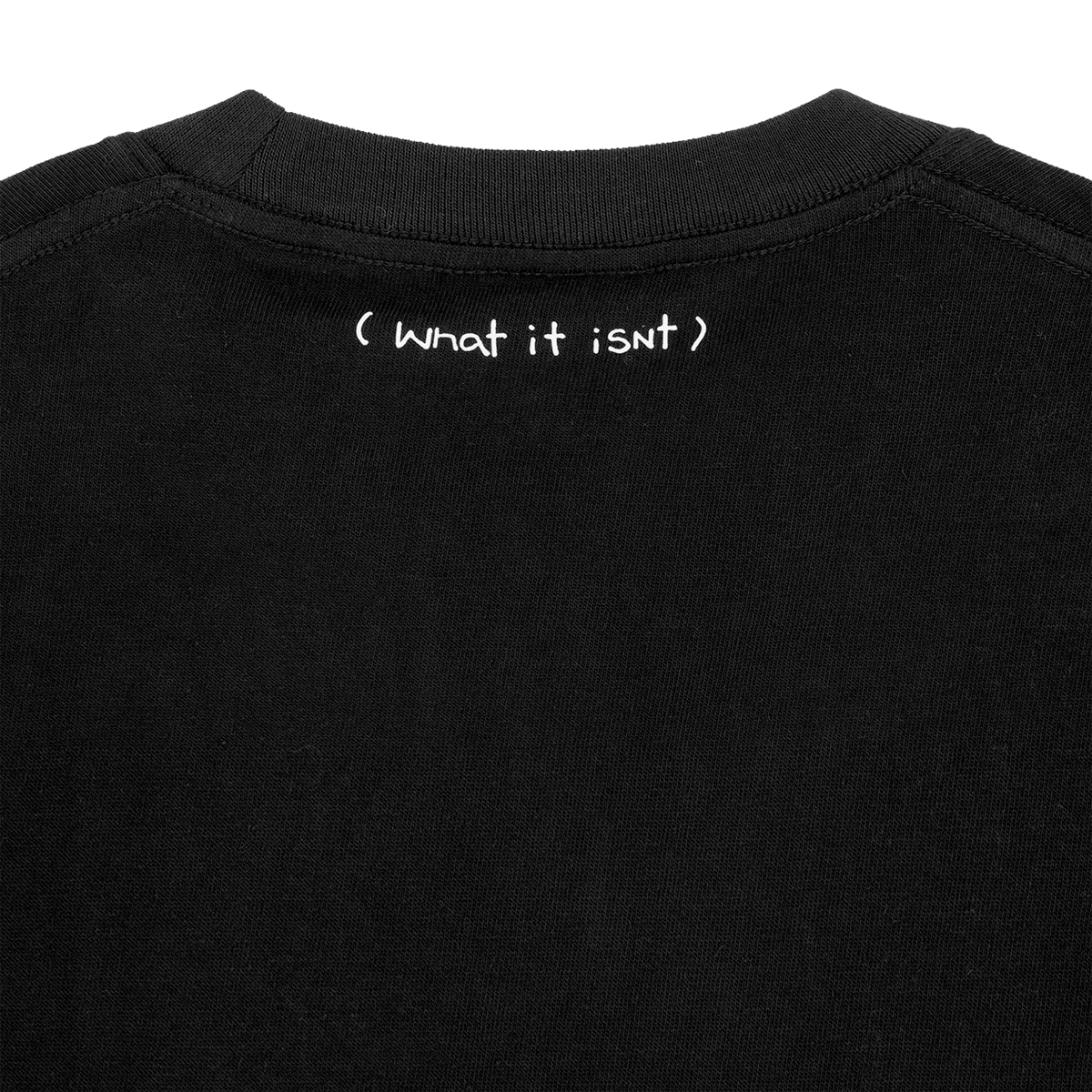 BLACK WII DAISY COTTON BABY TEE