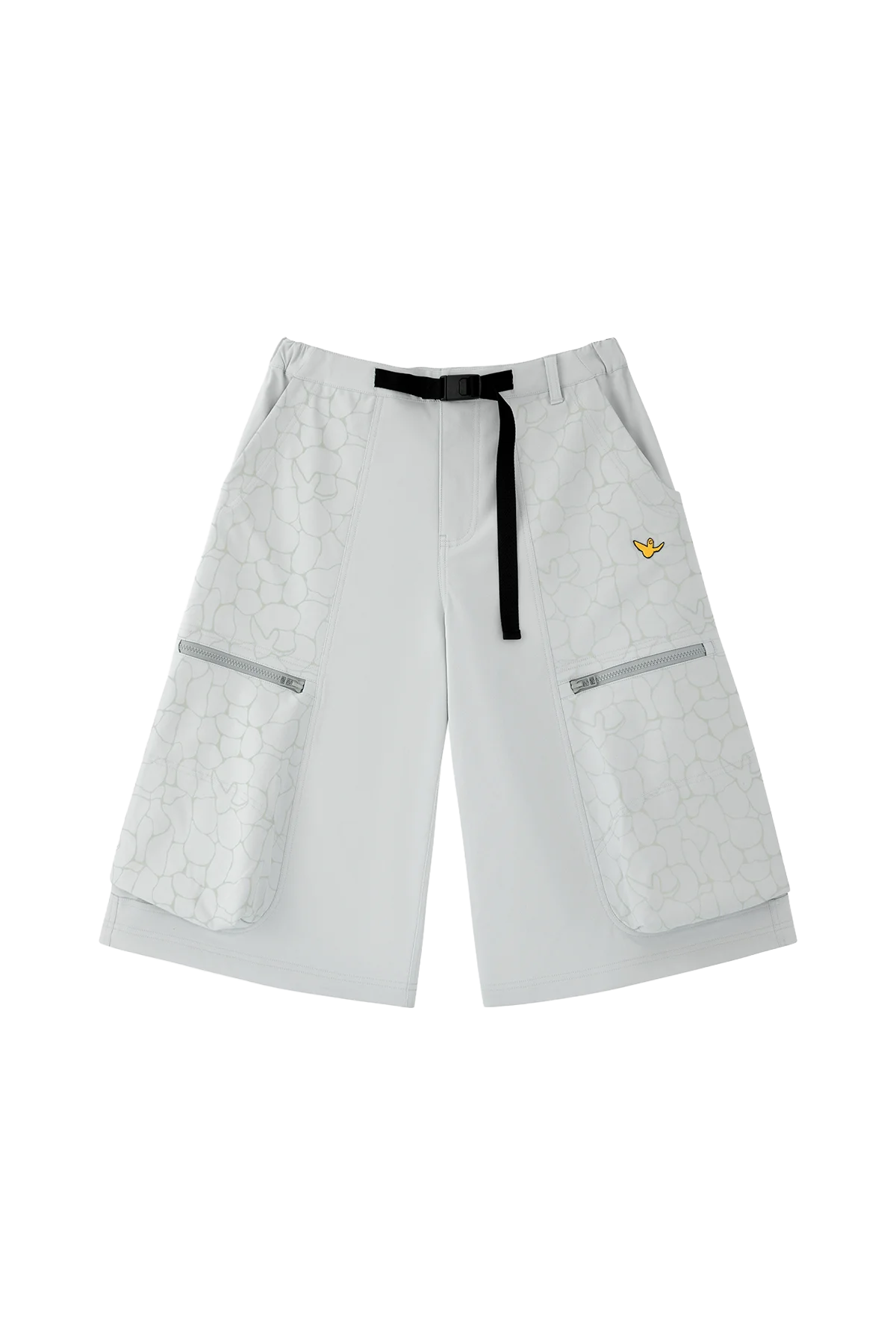 LIGHT GRAY WII RIPPLES DUMAX CARBON JORTS