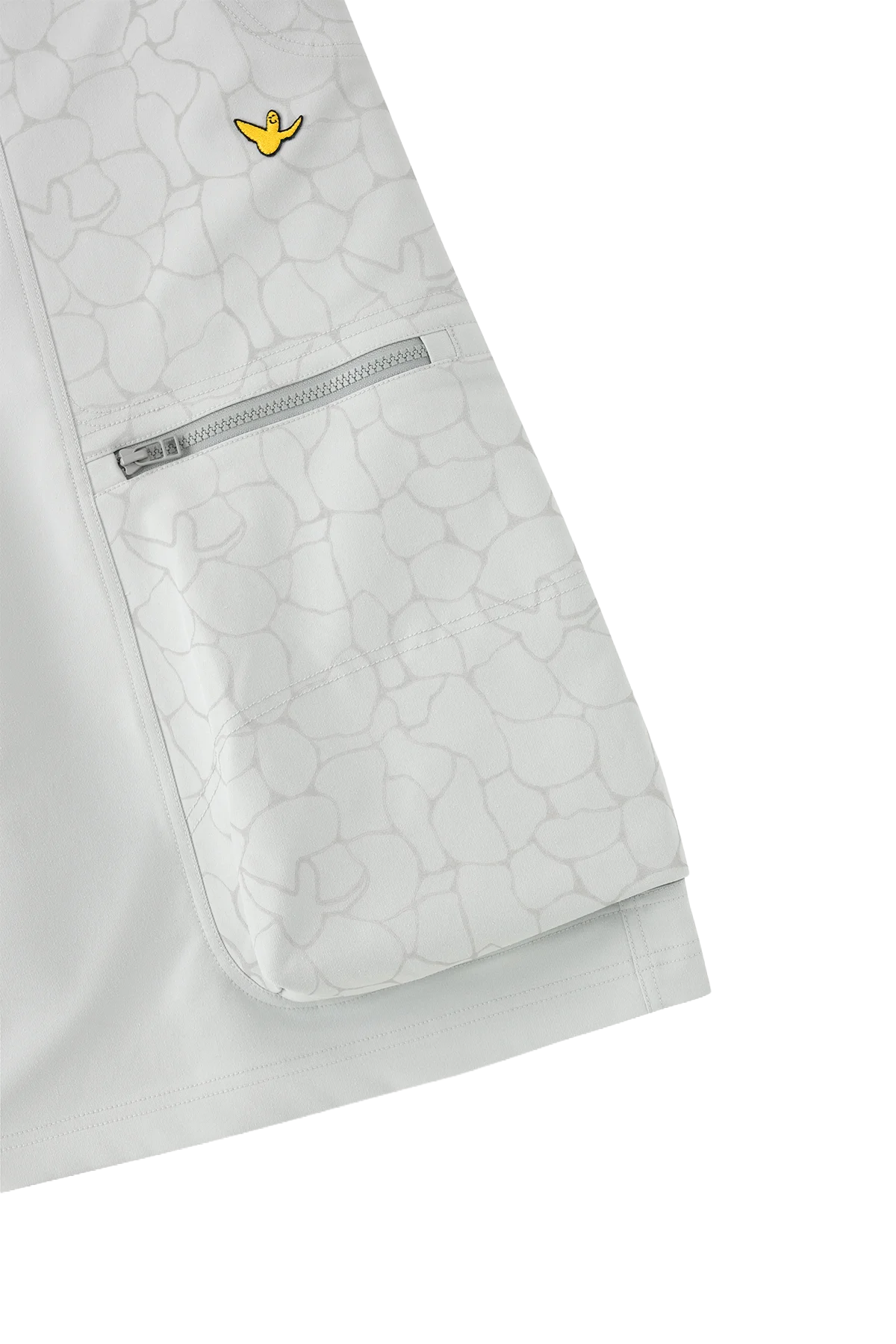 LIGHT GRAY WII RIPPLES DUMAX CARBON JORTS