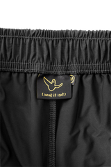 BLACK WII WII POLYAMIDE PUFFY CARGO MINI SKIRT