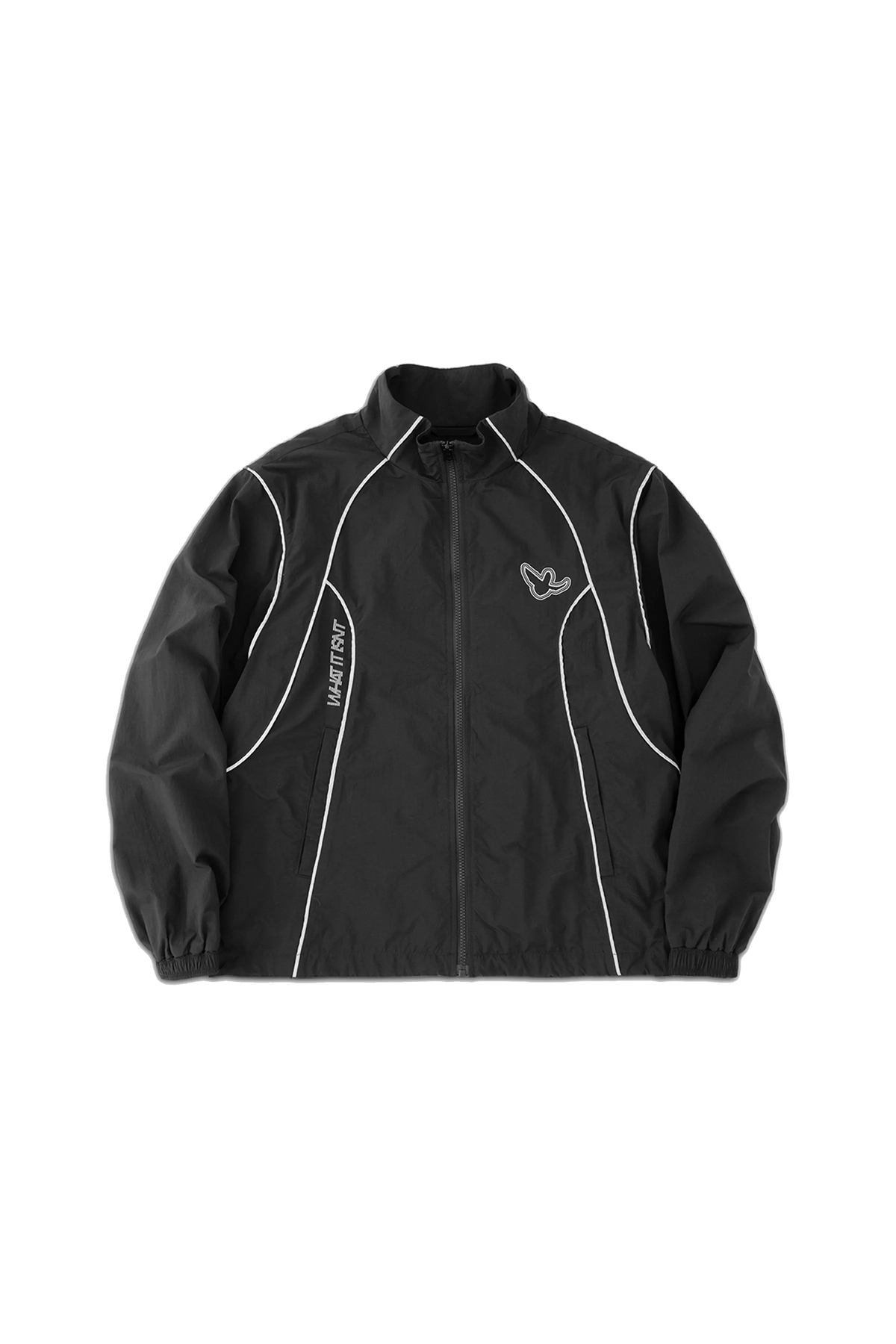 WII POLYAMIDE REFLECTIVE PIPPING TRACK JACKET