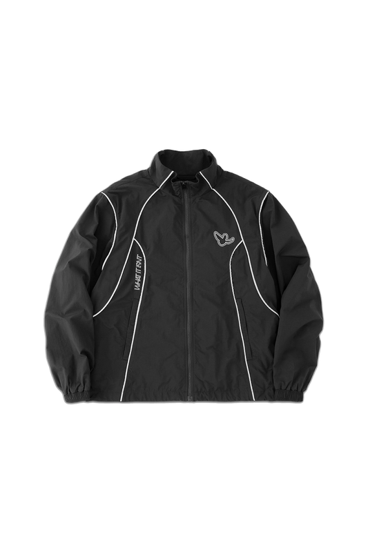 WII POLYAMIDE REFLECTIVE PIPPING TRACK JACKET