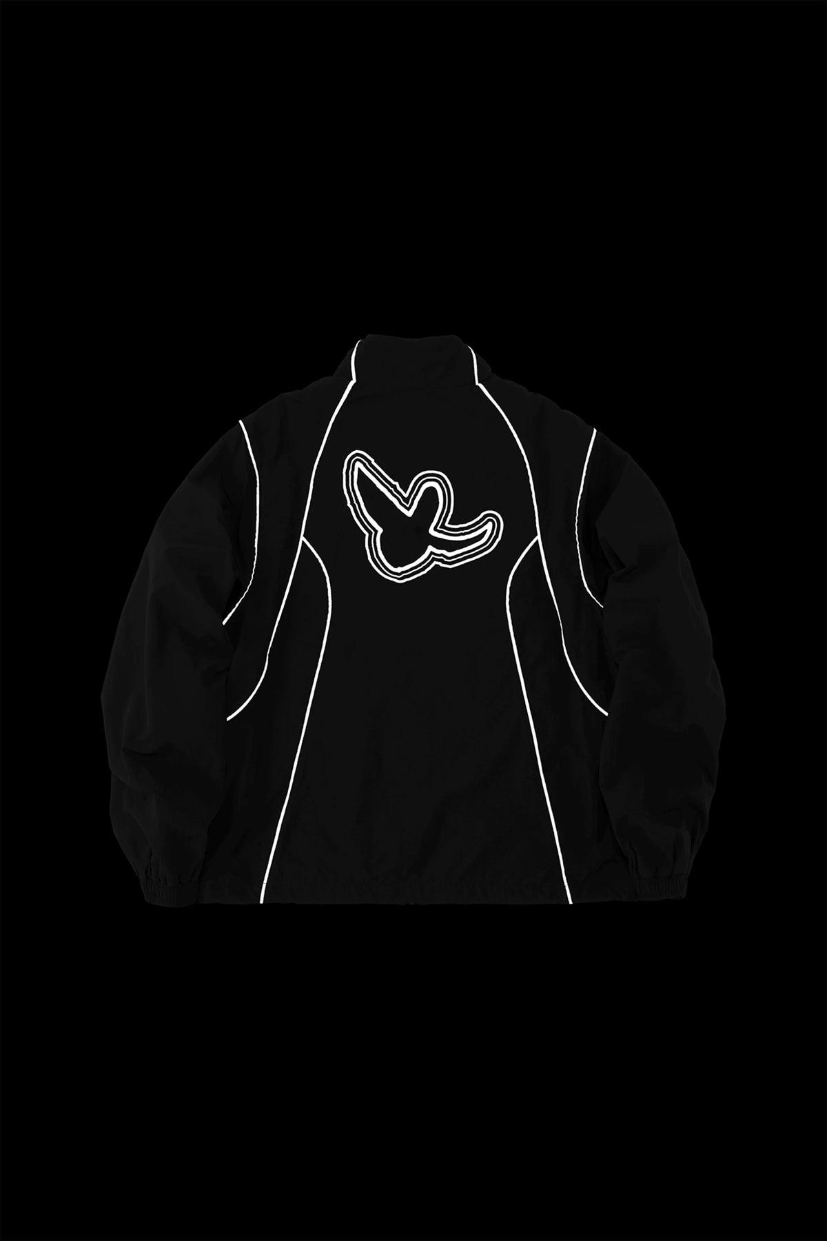 WII POLYAMIDE REFLECTIVE PIPPING TRACK JACKET