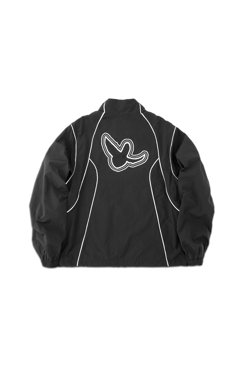 WII POLYAMIDE REFLECTIVE PIPPING TRACK JACKET