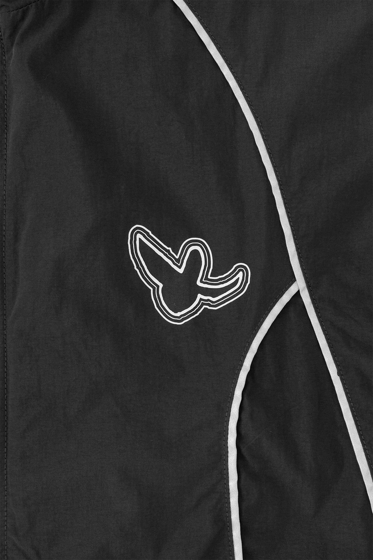 WII POLYAMIDE REFLECTIVE PIPPING TRACK JACKET