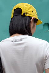 YELLOW 5-PANEL POLYAMIDE RIPSTOP CAP