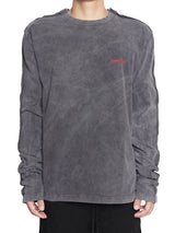 ELECTROSEXUAL GREY WASHED LONGSLEEVES
