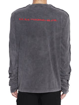 ELECTROSEXUAL GREY WASHED LONGSLEEVES