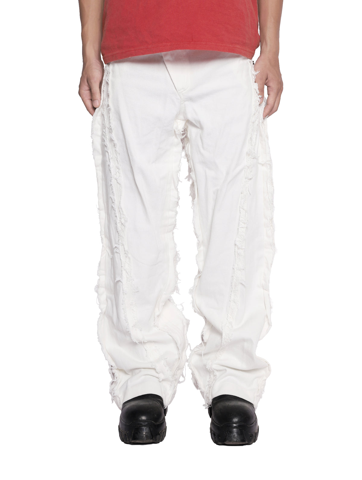 FRINGE WIDE LEG PANTS