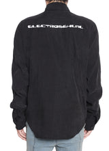 BLACK CUPRO LONG SHIRT