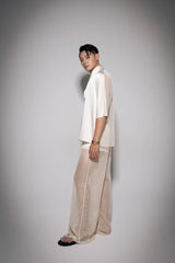 S26 Unisex Cream Oversized Top