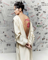 Xuan Thi Twist Silk Drop Waist Gown