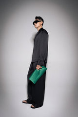 S26 Men's Black Silk Shirt