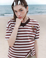 UNIFORM T-SHIRT ( BROWN )