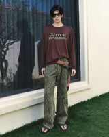 RIOT LONGSLEEVE ( BROWN )