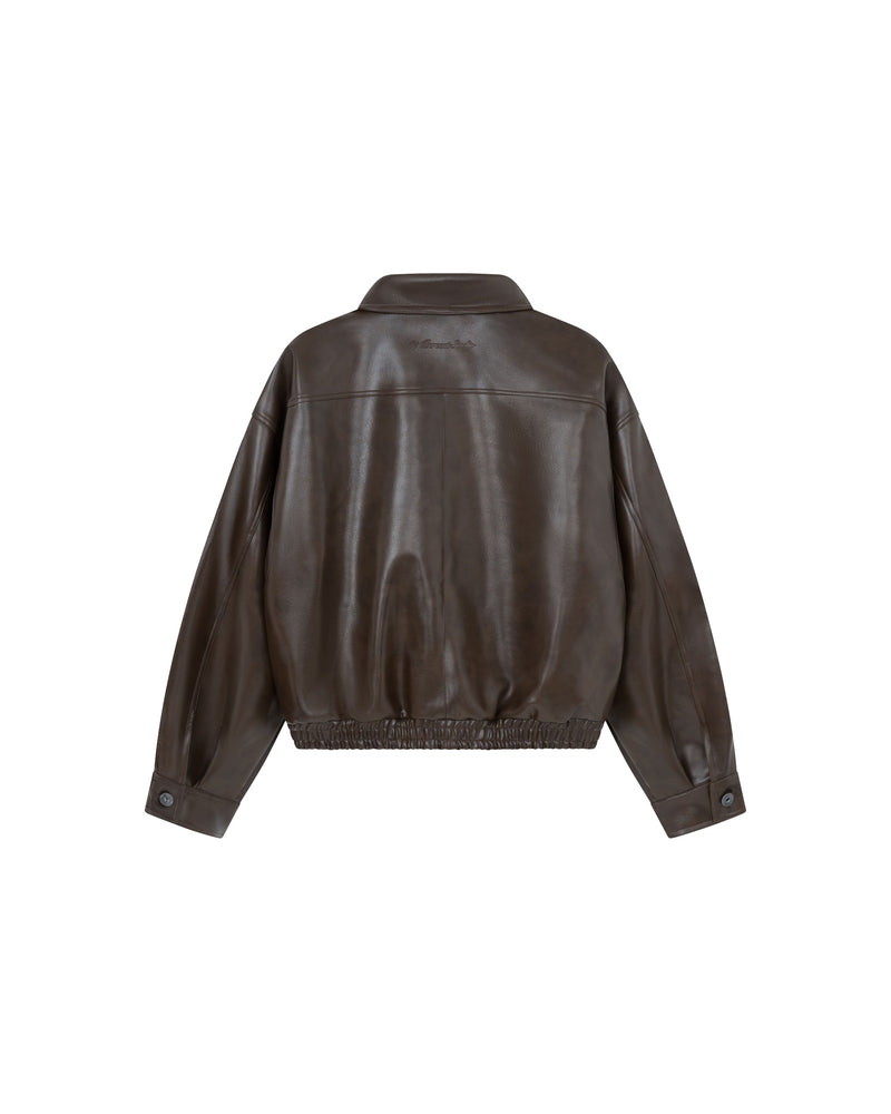 BROWN YANKEE LEATHER JACKET