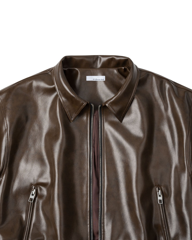 BROWN YANKEE LEATHER JACKET