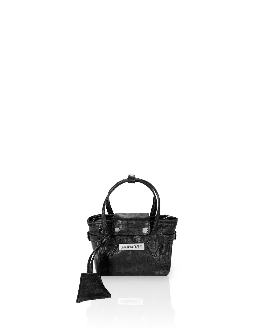 SGS “LUNE EMBOSSED” ELEGANT BAG /EXTRA SMALL/