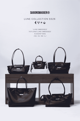 SGS “LUNE EMBOSSED” ELEGANT BAG /EXTRA SMALL/