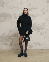 SGS “LUNE EMBOSSED” ELEGANT BAG /EXTRA SMALL/