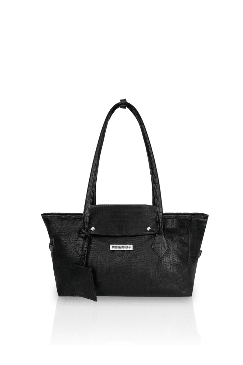 SGS “LUNE EMBOSSED” ELEGANT BAG /LARGE/