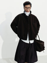 BROWN AERO SUEDE JACKET