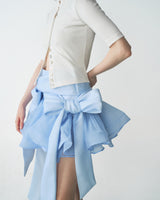 BLUE BOWTIE SKIRT