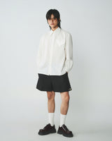 WHITE ORIGAMI HEART SHIRT