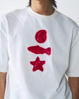 WHITE MARINE TEE
