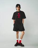 BLACK MARINE TEE