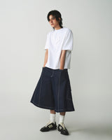 WHITE ORIGAMI HEART TEE