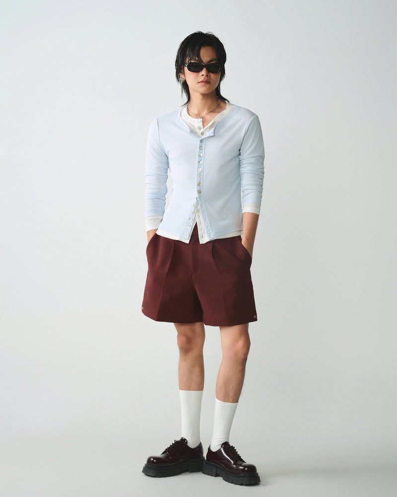 LONGSLEEVE DOUBLE PEARL BUTTON