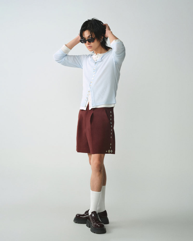 LONGSLEEVE DOUBLE PEARL BUTTON