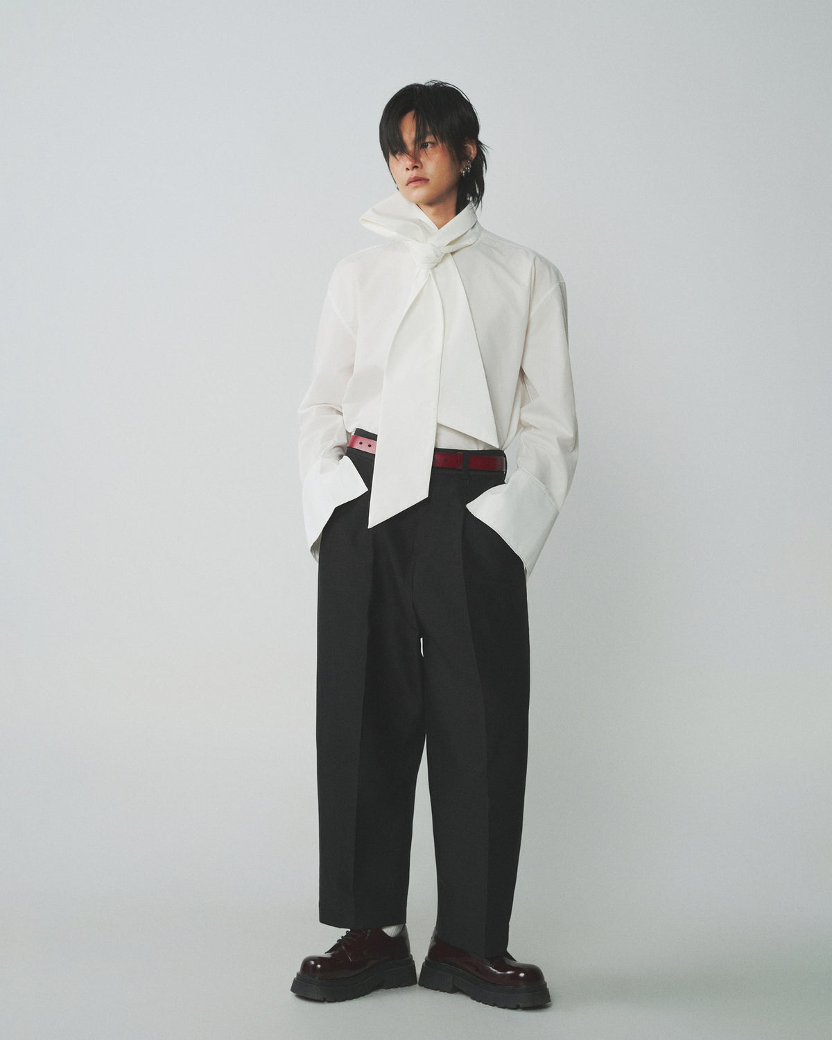 WHITE BOWTIE SHIRT 2.0