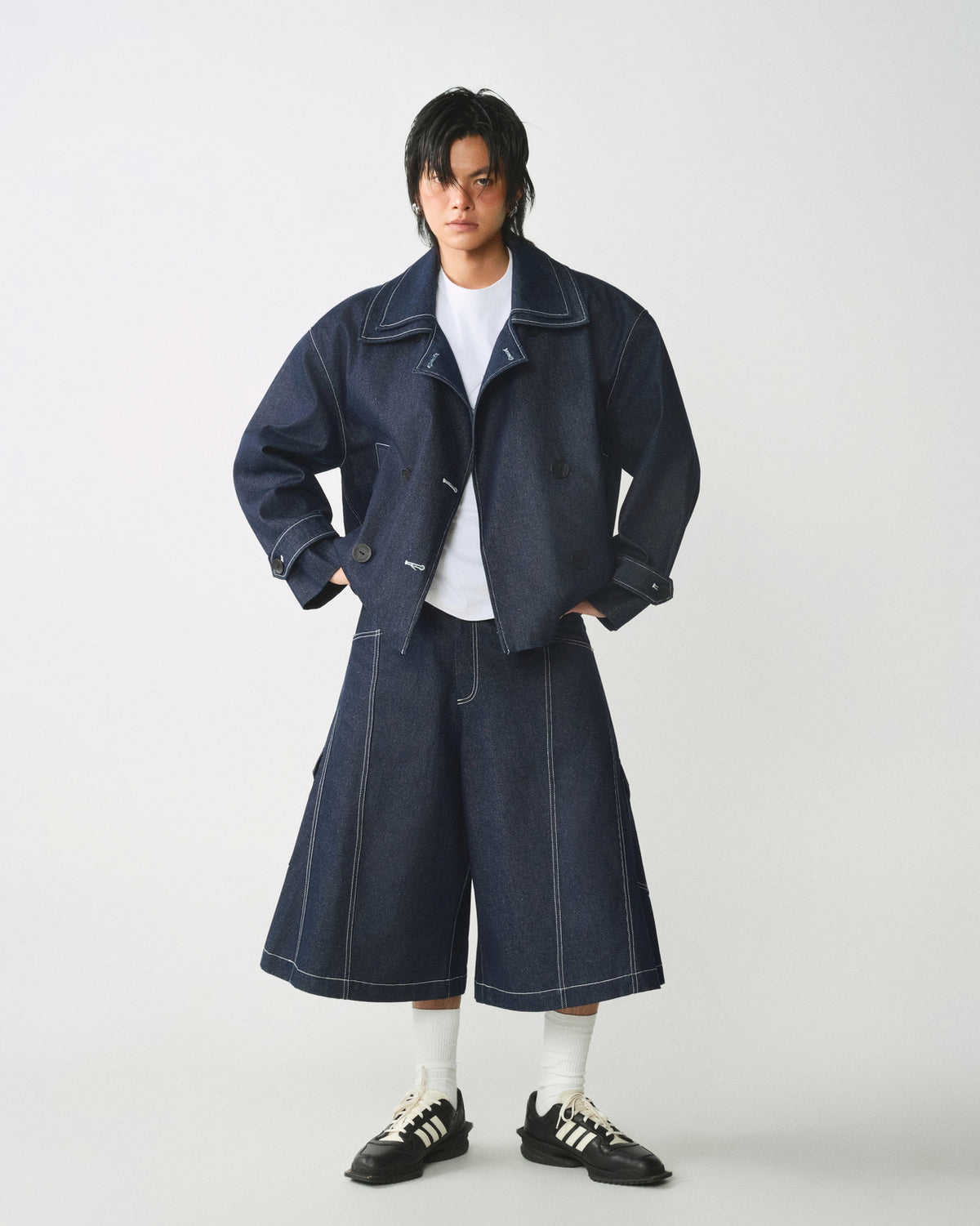 JEAN D-BREASTED JACKET