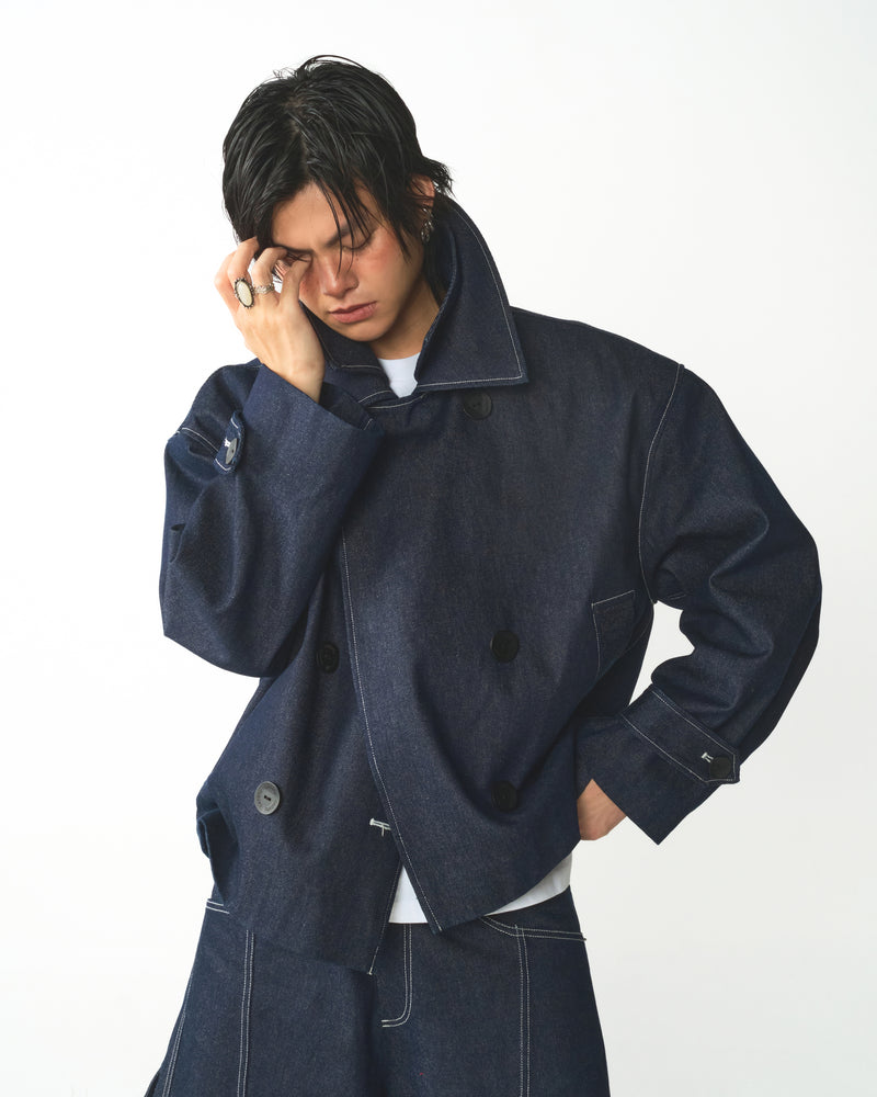 JEAN D-BREASTED JACKET