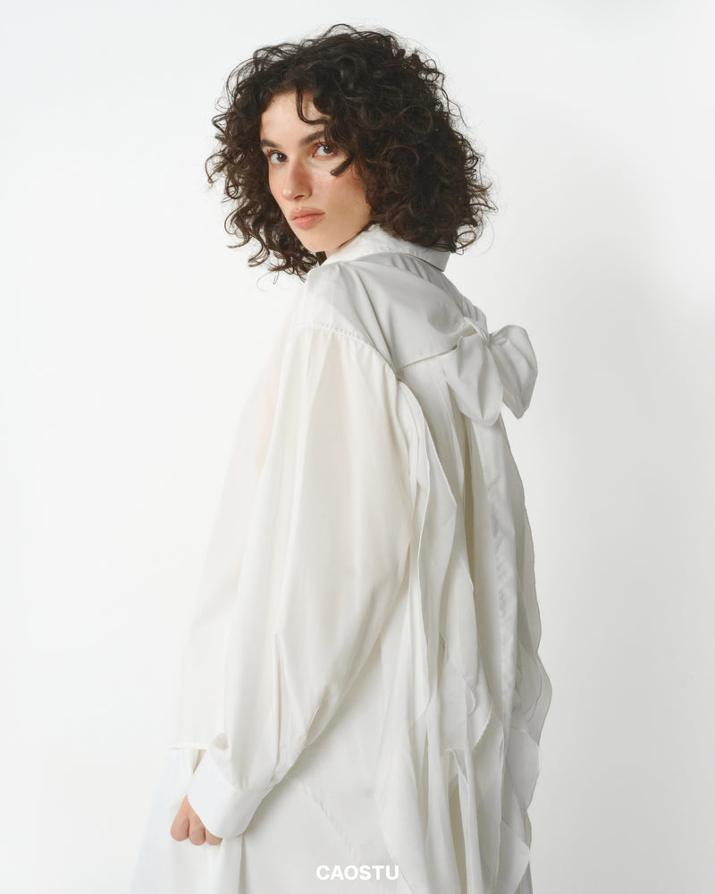 WHITE JELLYFISH SHIRT