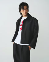 D-COLLAR PEARL JACKET