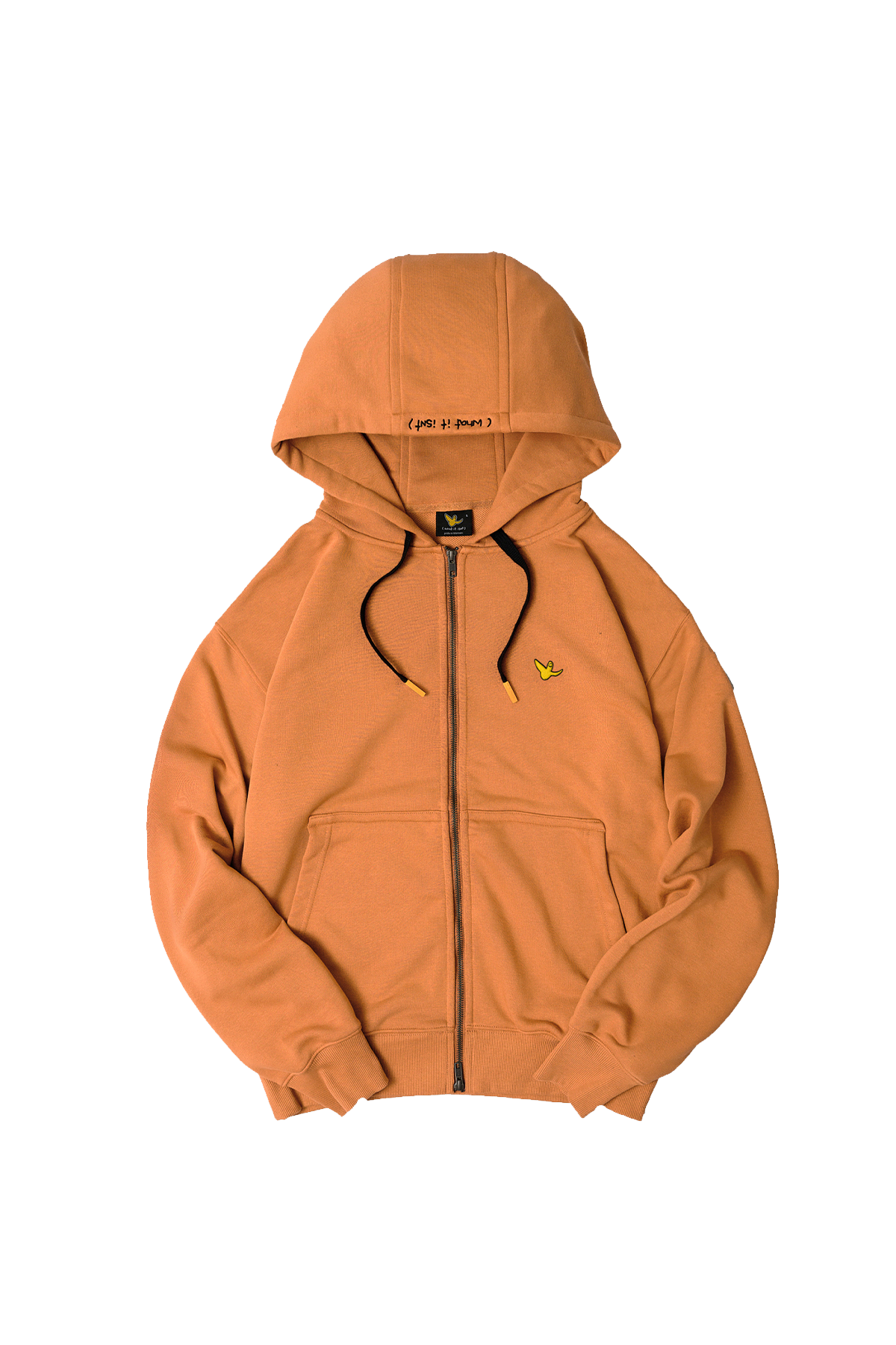 CAMEL WII OG ARTISTS BCI COTTON FULL-ZIP HOODIE
