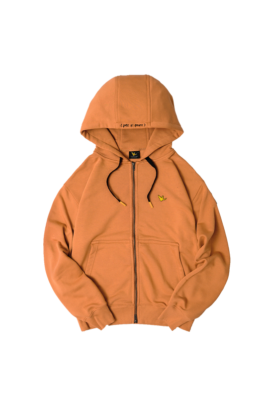 CAMEL WII OG ARTISTS BCI COTTON FULL-ZIP HOODIE