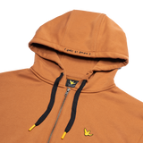 CAMEL WII OG ARTISTS BCI COTTON FULL-ZIP HOODIE