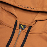 CAMEL WII OG ARTISTS BCI COTTON FULL-ZIP HOODIE