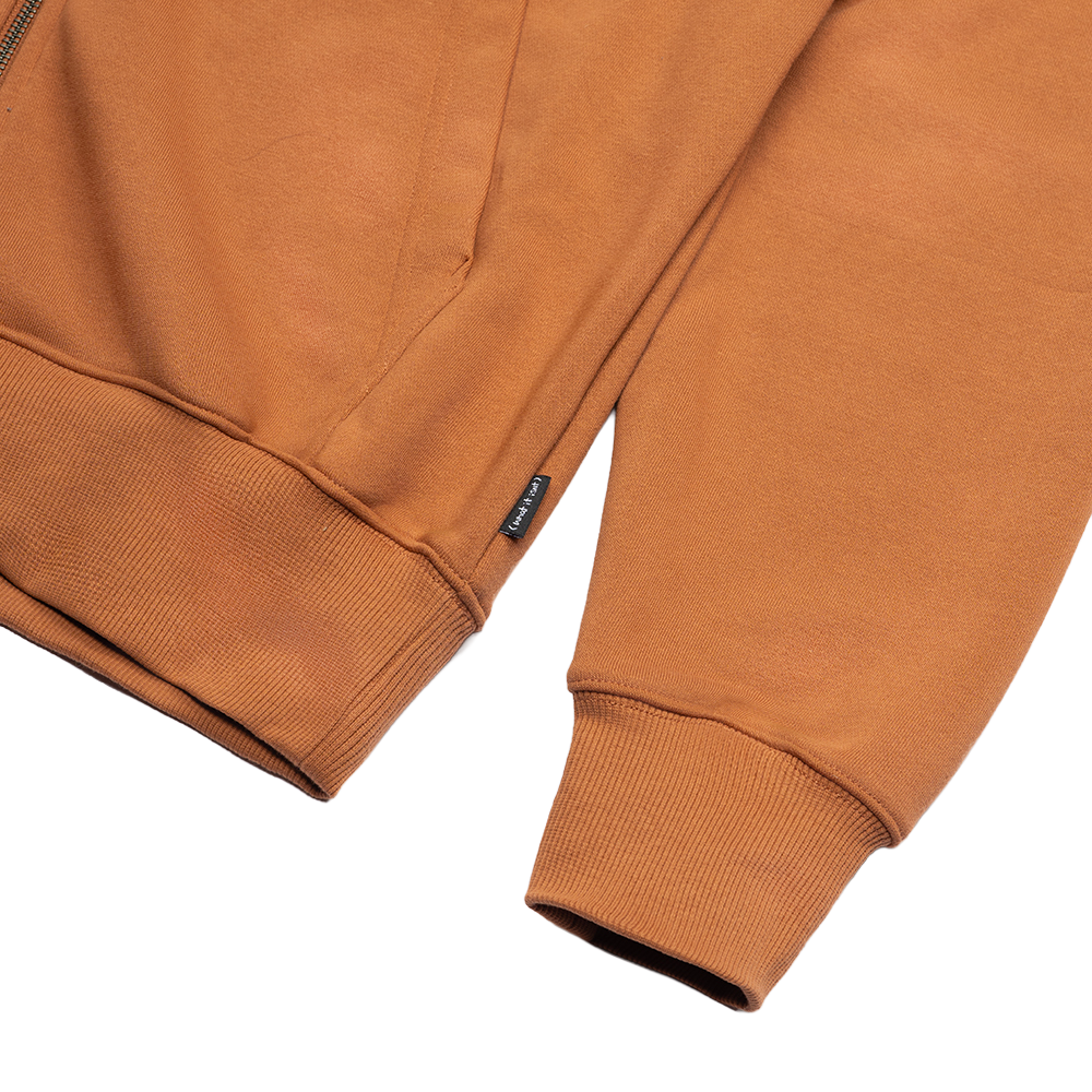 CAMEL WII OG ARTISTS BCI COTTON FULL-ZIP HOODIE
