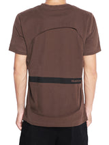ILLUSION BROWN DISTRESSED TSHIRT 