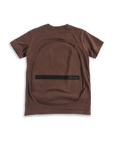 ILLUSION BROWN DISTRESSED TSHIRT 