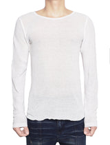 KNIT WHITE LONG SLEEVES