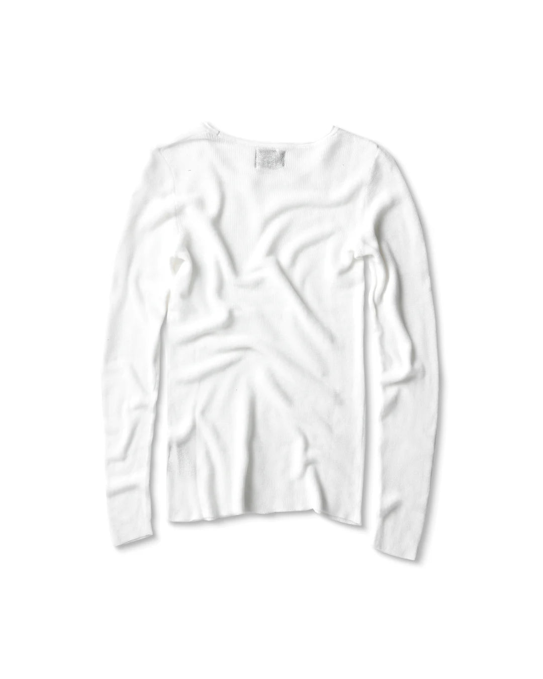 KNIT WHITE LONG SLEEVES